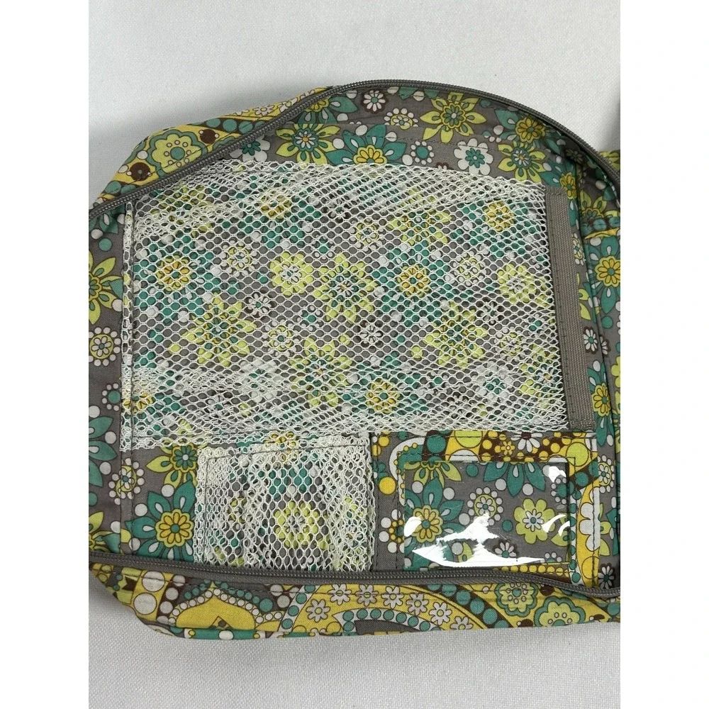 VERA BRADLEY TECH ORGANIZER CASE LEMON PARFAIT 8 1/2 X 9 1/2